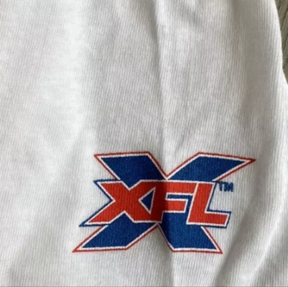 MEN'S XFL SEATTLE DRAGONS PRIMETIME WHITE T-SHIRT - Picture 4 of 4